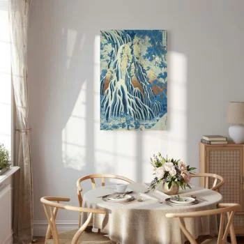 Obraz - Hokusai Katsushika – Wodospad Kirifuri na górze Kurokami w prowincji Shimotsuke - obrazek 7