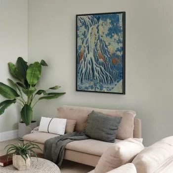 Obraz - Hokusai Katsushika – Wodospad Kirifuri na górze Kurokami w prowincji Shimotsuke - obrazek 2