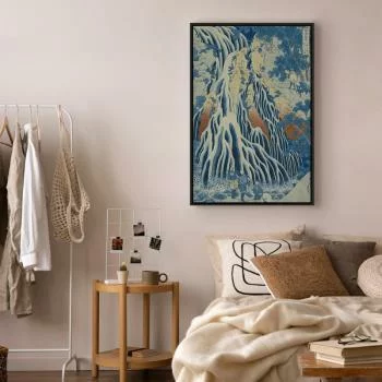 Obraz - Hokusai Katsushika – Wodospad Kirifuri na górze Kurokami w prowincji Shimotsuke - obrazek 5