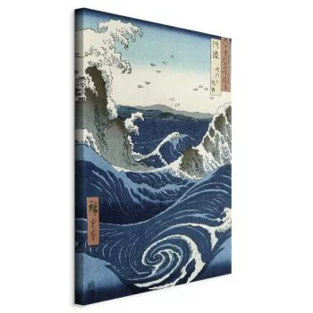 Obraz - Utagawa Hiroshige – Widok na wiry Naruto w Awa