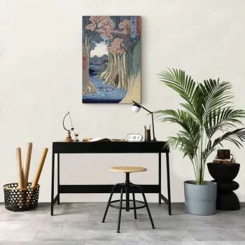 Obraz - Utagawa Hiroshige – Most Małp w prowincji Kai - obrazek 7