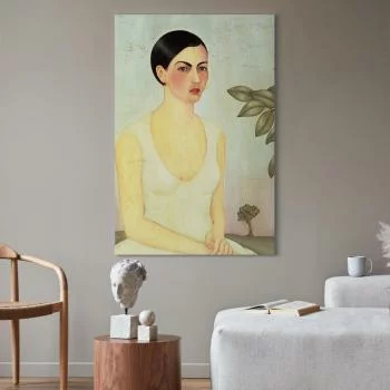 Obraz - Frida Kahlo – Biała dama - obrazek 5