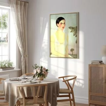 Obraz - Frida Kahlo – Biała dama - obrazek 7