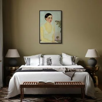 Obraz - Frida Kahlo – Biała dama - obrazek 6