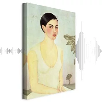 Obraz - Frida Kahlo – Biała dama