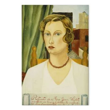 Obraz - Frida Kahlo – Portret pani Jean Wight - obrazek 2