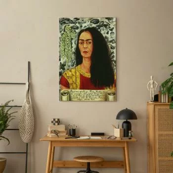Obraz - Frida Kahlo – Autoportret z rozpuszczonymi włosami - obrazek 7