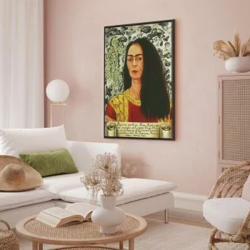 Obraz - Frida Kahlo – Autoportret z rozpuszczonymi włosami - obrazek 5