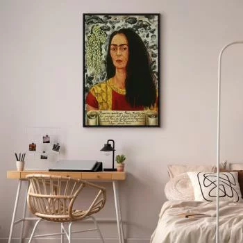 Obraz - Frida Kahlo – Autoportret z rozpuszczonymi włosami - obrazek 6