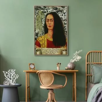 Obraz - Frida Kahlo – Autoportret z rozpuszczonymi włosami - obrazek 7