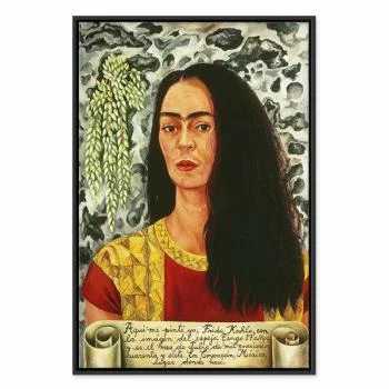 Obraz - Frida Kahlo – Autoportret z rozpuszczonymi włosami - obrazek 2