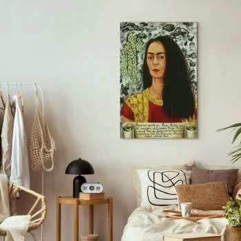 Obraz - Frida Kahlo – Autoportret z rozpuszczonymi włosami - obrazek 6