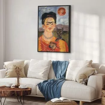 Obraz - Frida Kahlo – Autoportret z Diego na mojej piersi - obrazek 5