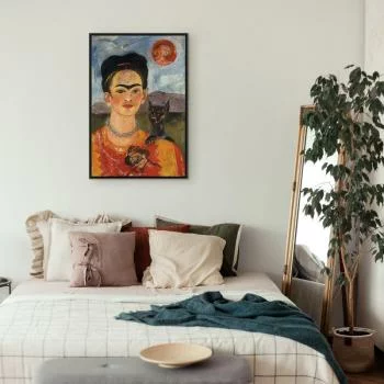 Obraz - Frida Kahlo – Autoportret z Diego na mojej piersi - obrazek 6