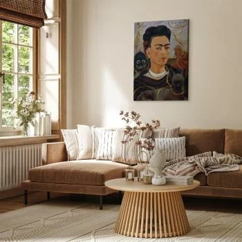 Obraz - Frida Kahlo – Autoportret z Changuito - obrazek 5