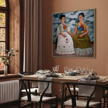Obraz - Frida Kahlo – Dwie Fridy - obrazek 7