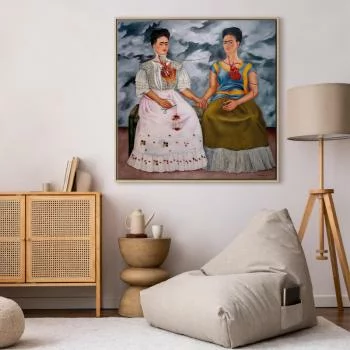 Obraz - Frida Kahlo – Dwie Fridy - obrazek 6