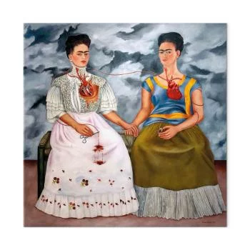 Obraz - Frida Kahlo – Dwie Fridy - obrazek 2