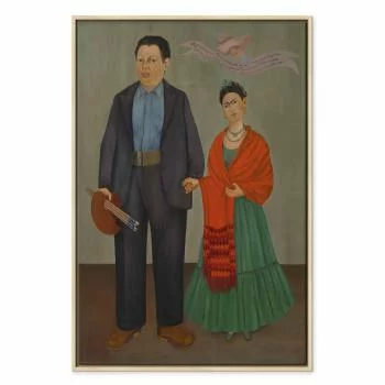 Obraz - Frida Kahlo – Frida i Diego Rivera - obrazek 2