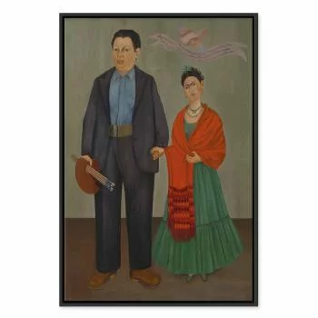Obraz - Frida Kahlo – Frida i Diego Rivera - obrazek 2