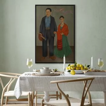 Obraz - Frida Kahlo – Frida i Diego Rivera - obrazek 7