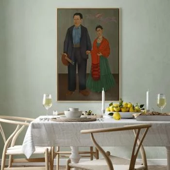Obraz - Frida Kahlo – Frida i Diego Rivera - obrazek 7