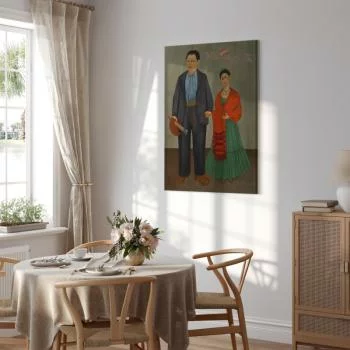 Obraz - Frida Kahlo – Frida i Diego Rivera - obrazek 7