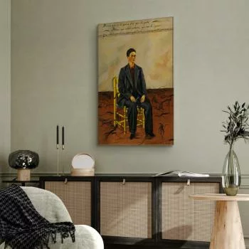 Obraz - Frida Kahlo – Autoportret z obciętymi włosami - obrazek 5