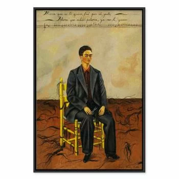 Obraz - Frida Kahlo – Autoportret z obciętymi włosami - obrazek 2