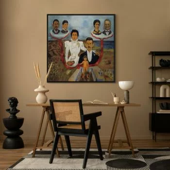 Obraz - Frida Kahlo – Moi dziadkowie, rodzice i ja - obrazek 7