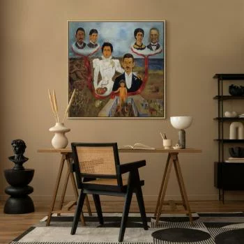 Obraz - Frida Kahlo – Moi dziadkowie, rodzice i ja - obrazek 7