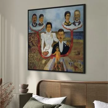 Obraz - Frida Kahlo – Moi dziadkowie, rodzice i ja - obrazek 6