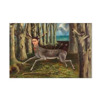 Obraz - Frida Kahlo – Ranny jeleń - obrazek 2