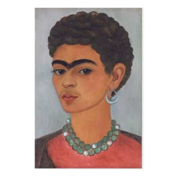 Obraz - Frida Kahlo – Autoportret z kręconymi włosami - obrazek 2