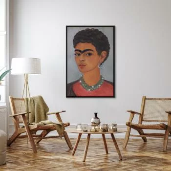 Obraz - Frida Kahlo – Autoportret z kręconymi włosami - obrazek 5
