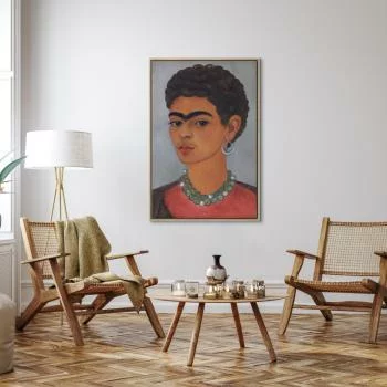 Obraz - Frida Kahlo – Autoportret z kręconymi włosami - obrazek 5