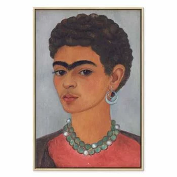 Obraz - Frida Kahlo – Autoportret z kręconymi włosami - obrazek 2