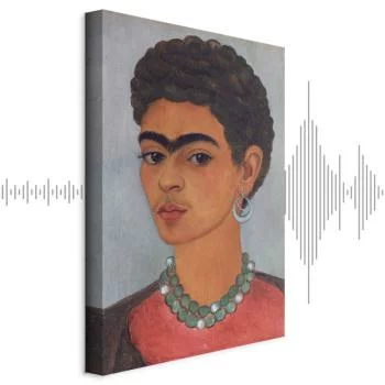Obraz - Frida Kahlo – Autoportret z kręconymi włosami