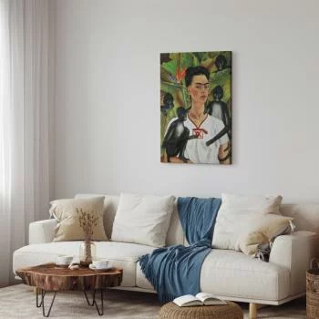 Obraz - Frida Kahlo – Autoportret z małpami - obrazek 5