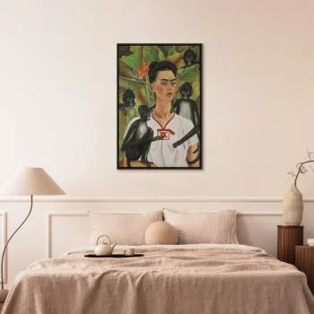 Obraz - Frida Kahlo – Autoportret z małpami - obrazek 6