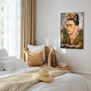Obraz - Frida Kahlo – Autoportret dedykowany doktorowi Eloesserowi - obrazek 6