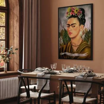 Obraz - Frida Kahlo – Autoportret dedykowany doktorowi Eloesserowi - obrazek 7