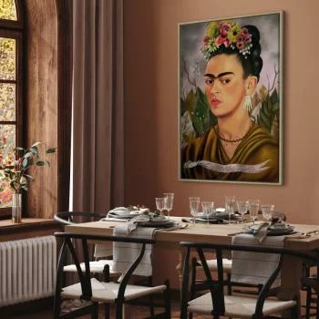 Obraz - Frida Kahlo – Autoportret dedykowany doktorowi Eloesserowi - obrazek 7