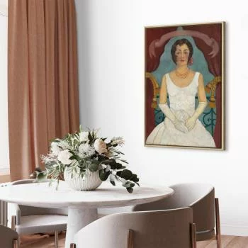 Obraz - Frida Kahlo – Portret damy w bieli - obrazek 5
