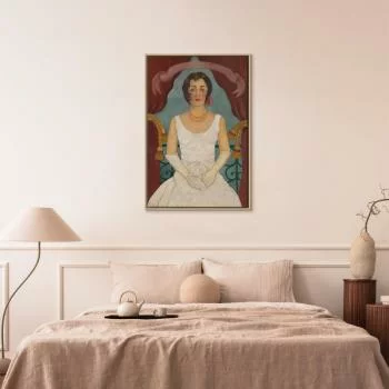 Obraz - Frida Kahlo – Portret damy w bieli - obrazek 6
