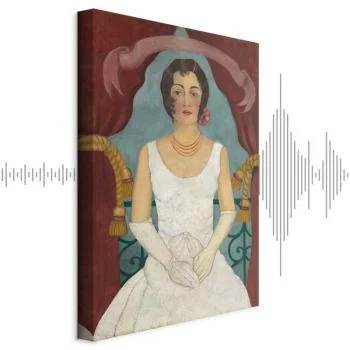 Obraz - Frida Kahlo – Portret damy w bieli