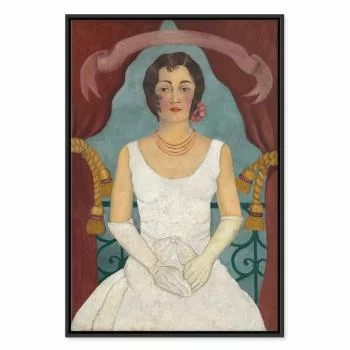Obraz - Frida Kahlo – Portret damy w bieli - obrazek 2