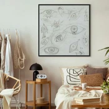 Obraz - Frida Kahlo – Rysunek oczu - obrazek 6