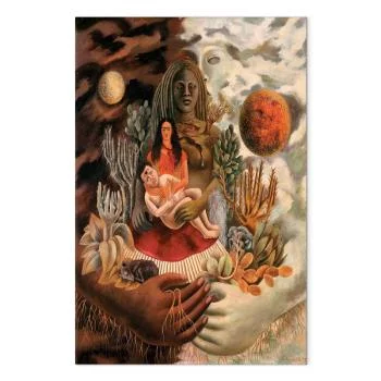 Obraz - Frida Kahlo – Miłosne objęcie Wszechświata, Ziemi (Meksyk), mnie, Diego i Pana Xolotla - obrazek 2