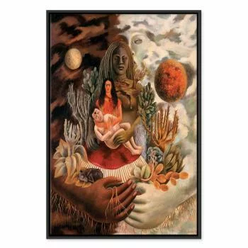 Obraz - Frida Kahlo – Miłosne objęcie Wszechświata, Ziemi (Meksyk), mnie, Diego i Pana Xolotla - obrazek 2